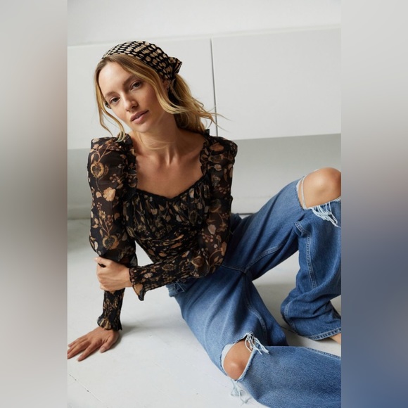 Free People Brunch Date Bodysuit 🌸💐 - Picture 3 of 4